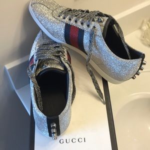 Gucci sparkle shoes